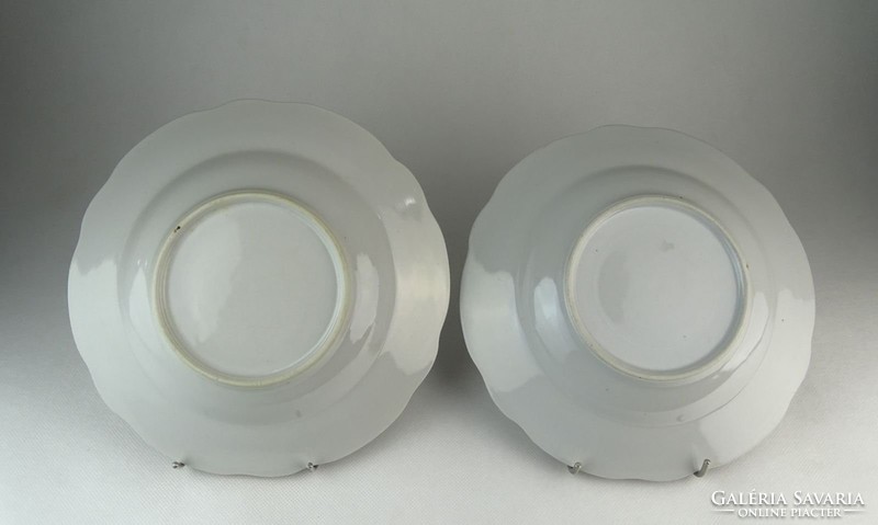 0P152 Zsolnay porcelán tányérkészlet pótlás 2 db