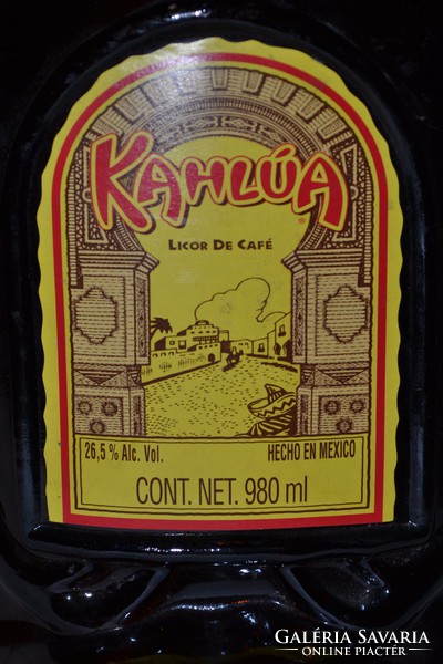 Mexikói kávé likőrös üveg  ( DBZ 0095 )
