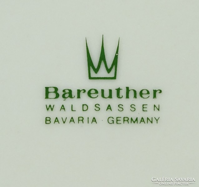 0P340 Bavaria Bareuther dísztányér 9 cm