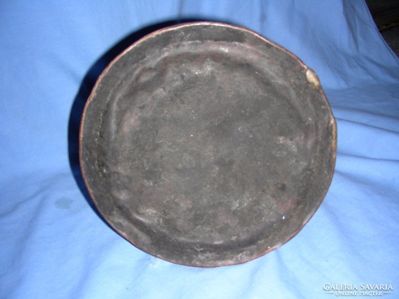 Antique oriental red copper jug