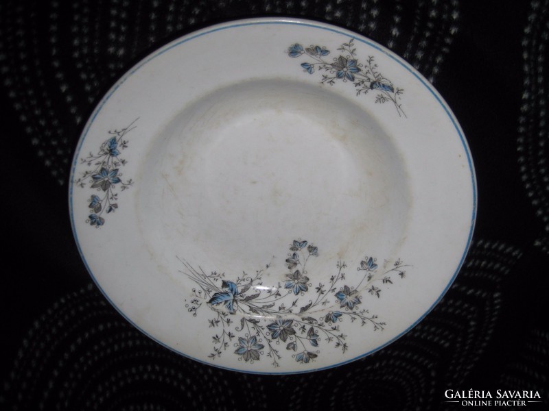 Altrolau ,  kék virágos  fali  tányér  23,5 cm