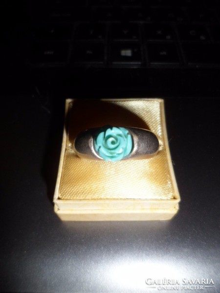 Silver ring / turquoise
