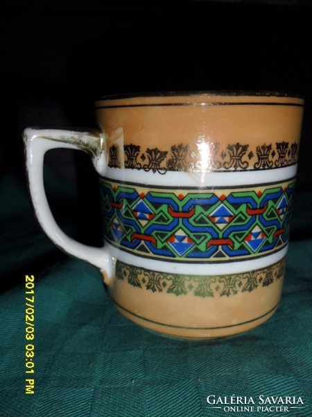 Aranyozott antik Emlék pohár