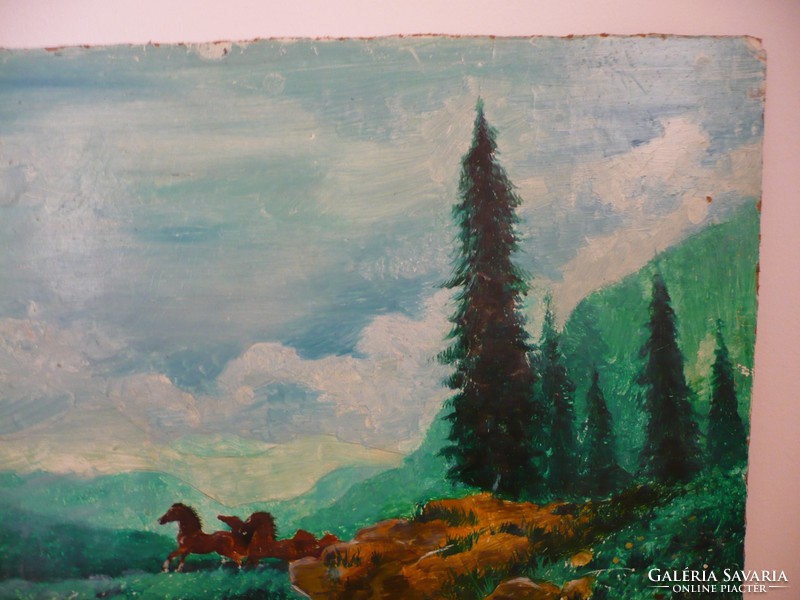 Osztrák hagyatékból ismeretlen festő egyik képe
