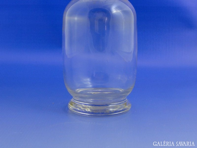 6715 Antik különleges színezett üveg váza