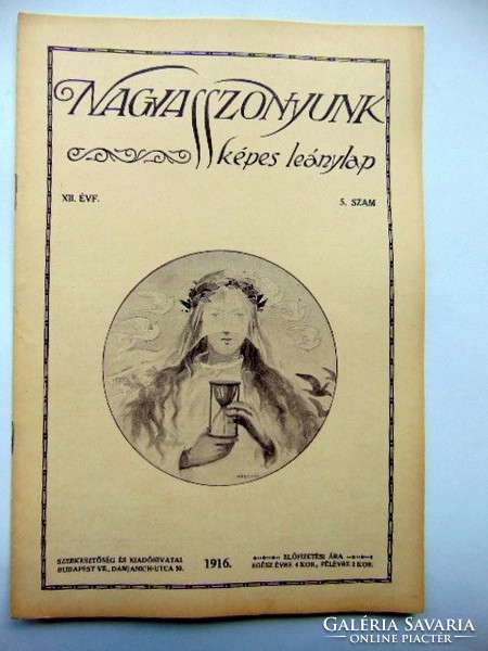 1916  /  NAGYASSZONYUNK  /  RÉGI ÚJSÁG Ssz.: 465