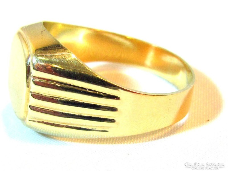 Férfi pecsétgyűrű (kecs-Au70509)