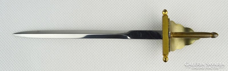 0P759 Lourdesi levélnyitó kés 17.5 cm