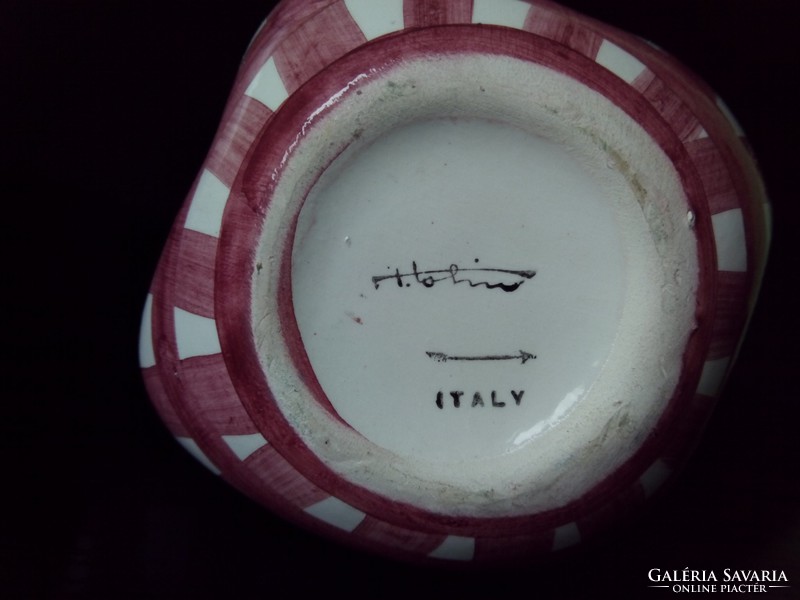 Italian ceramic ornaments marked rarity italy