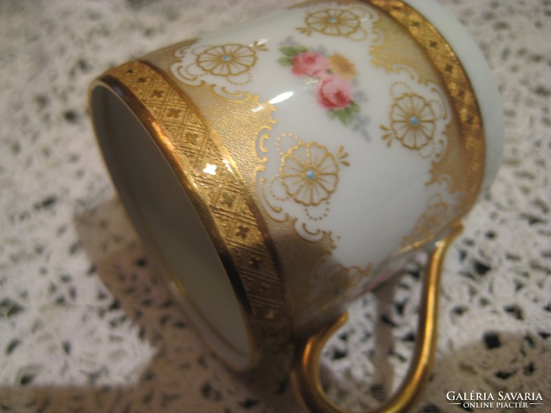 Rosenthal mocha cup, for collection, with beautiful gilding, 4.7 x 6 cm