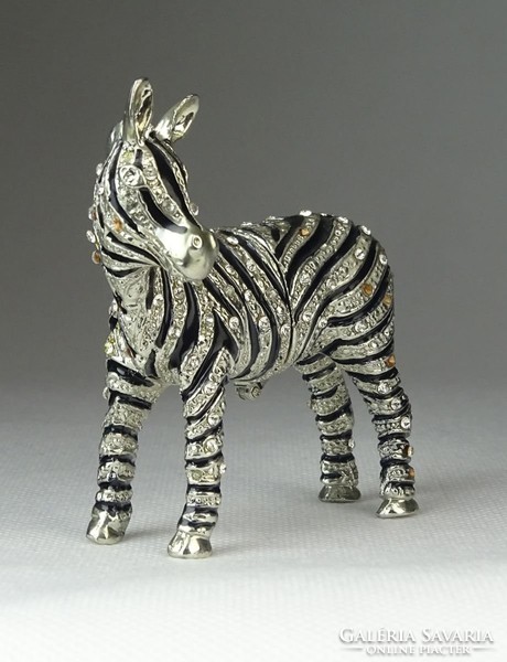 0Q009 Swarovski zebra ékszertartó