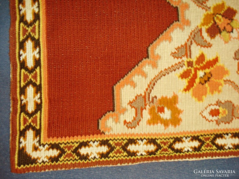 Antique needlework, large kelim wall protector, wall hanging, tapestry / 170 x 80 cm /
