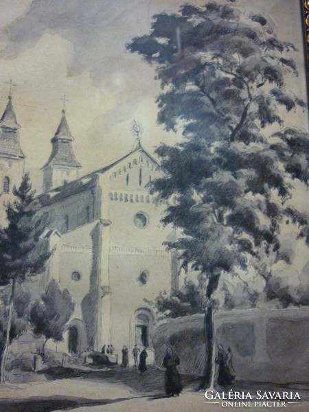 Bajor Ágost (1892 - 1958) - Szűz Mária Mennybemenetele templom- Deáki