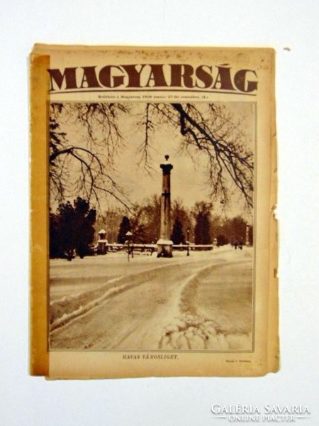 1929 január 27  /  MAGYARSÁG  /  RÉGI ÚJSÁG Ssz.: 1255