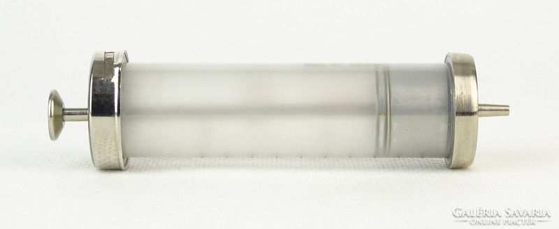 0Q355 Régi üveg orvosi fecskendő 20 cm3