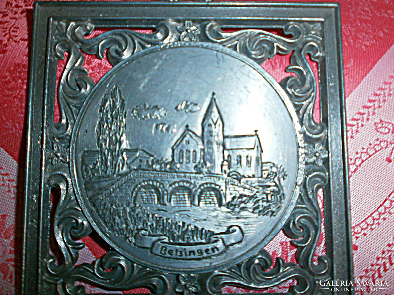 Tin wall ornament