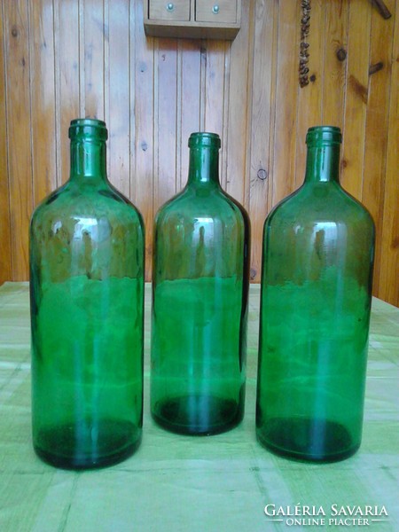Régi üveg, palack  1 L.