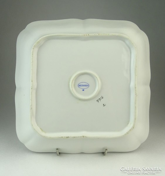 0Q756 Régi Meisseni porcelán tésztás kínáló tál