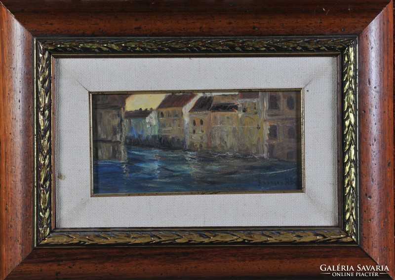 Ismeretlen festő: Velencei látkép