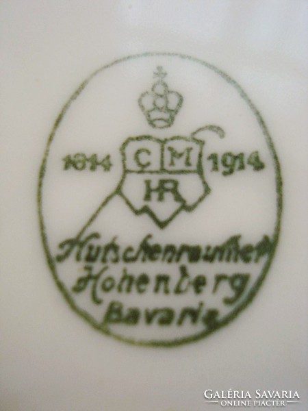 Hutschenreuther krémleveses v. főzelékes tál (1946-1949)