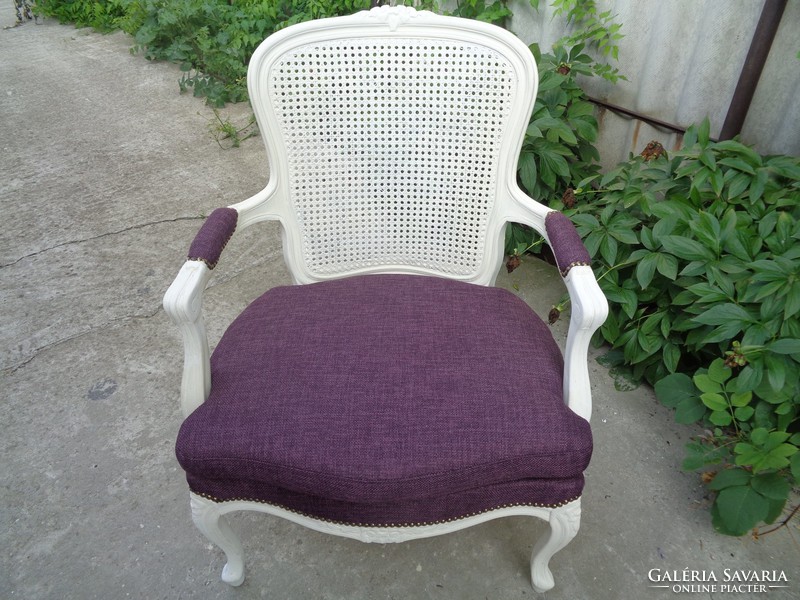Chippendale armchair with seat cushion