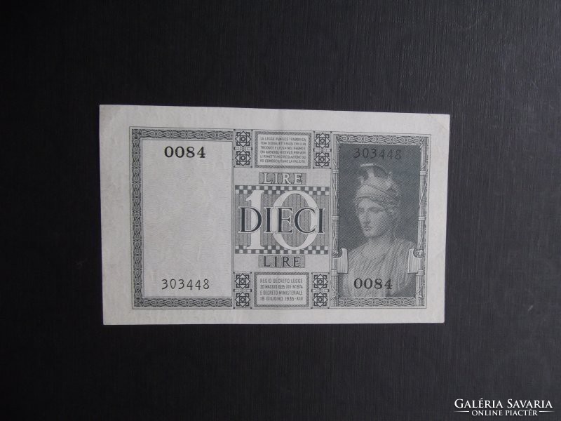 Italy - 10 lire 1935