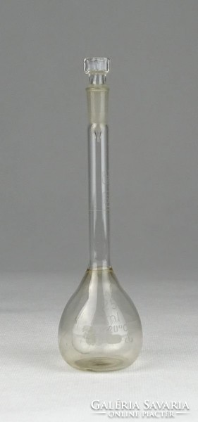 0S176 Régi kisméretű üveg fiola 25 ml