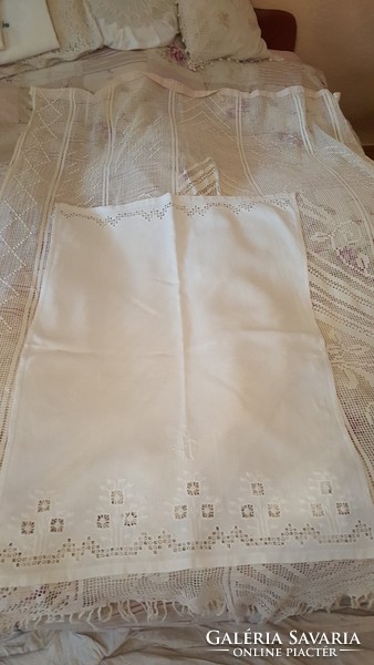 Monogrammed old towel