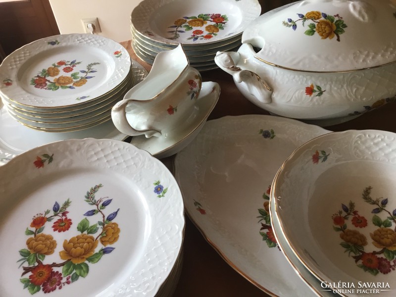 Schumann arzberg porcelain tableware, 6-person, 24 pcs
