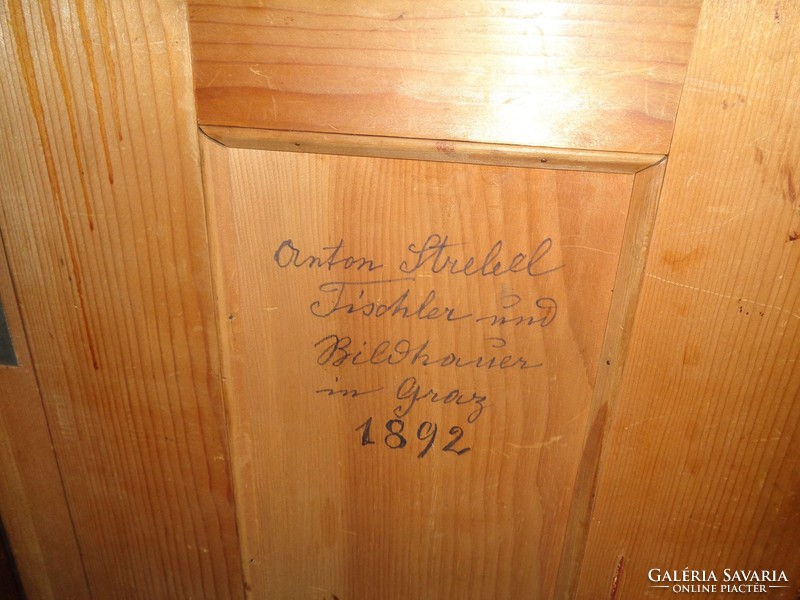 Kabinet szekrény 1892-ből