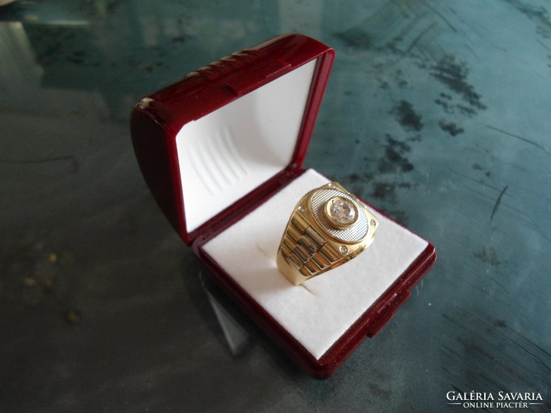 Gold 14k Men's Seal Ring 14.2 Gr