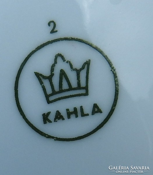 Kahla szőlőlevél és szőlő mintás kiöntő - teakiöntő  RITKA !