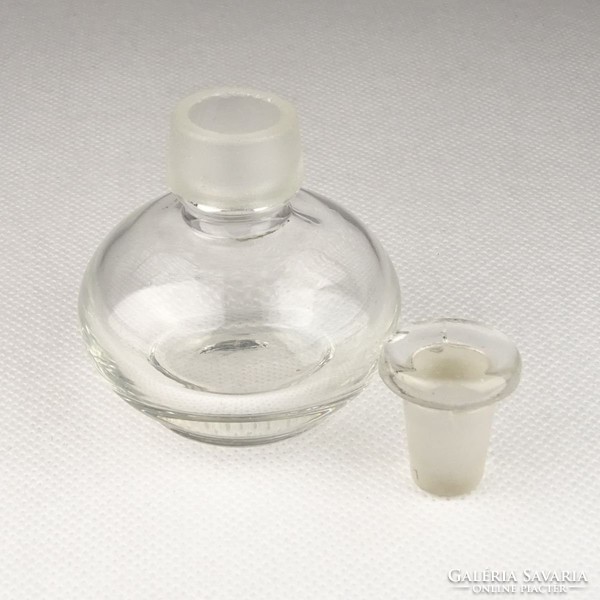 0R519 Régi kisméretű parfümös üvegcse kisüveg