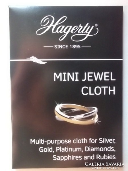 Silver cleaning cloth for jewelry, small silver items