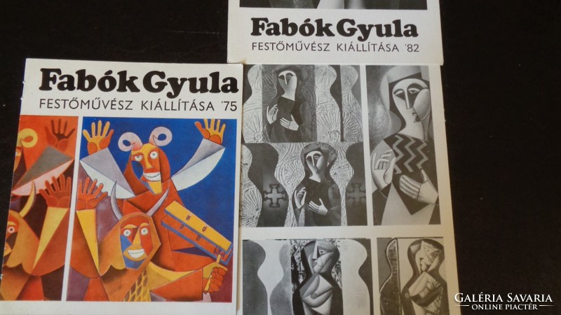  FABÓK GYULA- TŰZZOMÁNC- "ARCOK" /40x30cm/