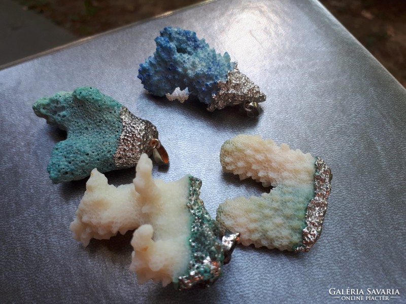 Rarity! Real coral pendants