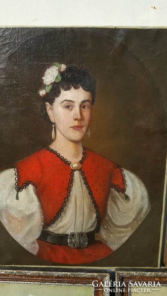 Biedermeier portré