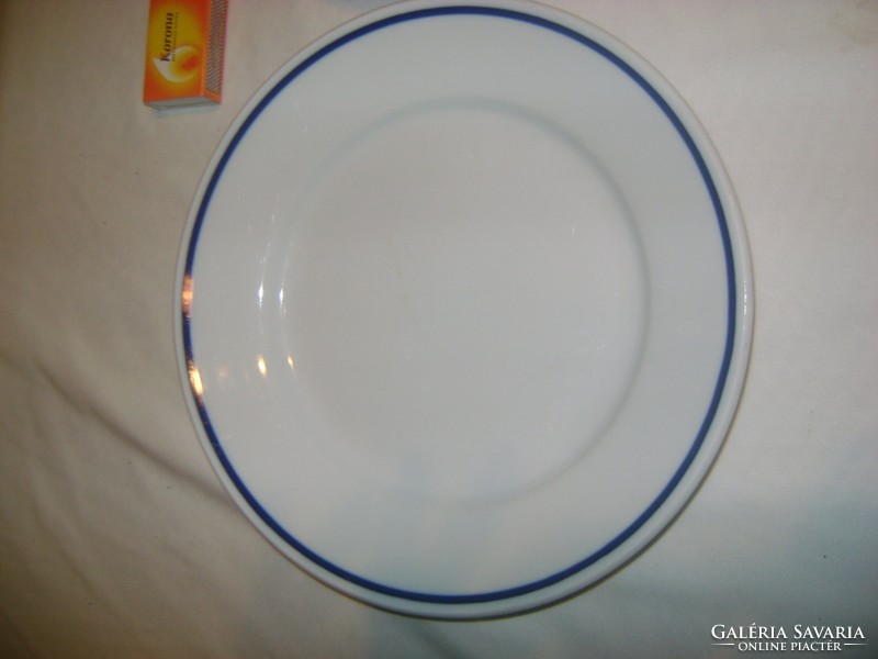 Régi Zsolnay lapos tányér - két darab együtt - hiánypótlásra