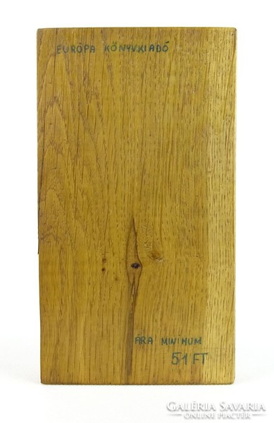 0S134 Faragott egyedi készítésű fa könyvtámasz