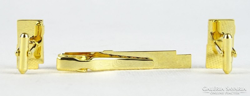 0S403 Retro aranyszínű mandzsetta pár