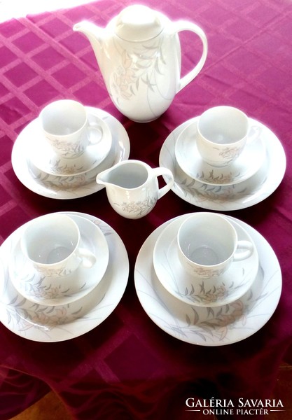 4 Personal breakfast set eschenbach bavaria porcelain