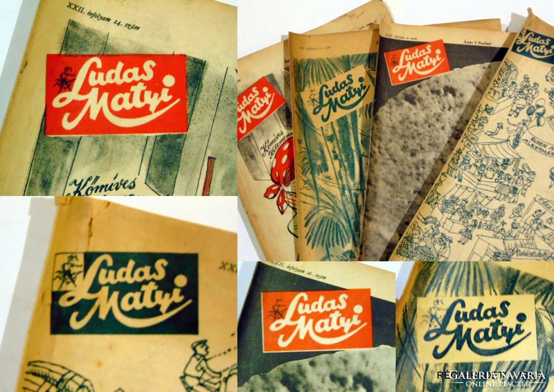 1979 október 18  /  LUDAS MATYI  /  SZÜLETÉSNAPRA RÉGI EREDETI ÚJSÁG Szs.:  7045