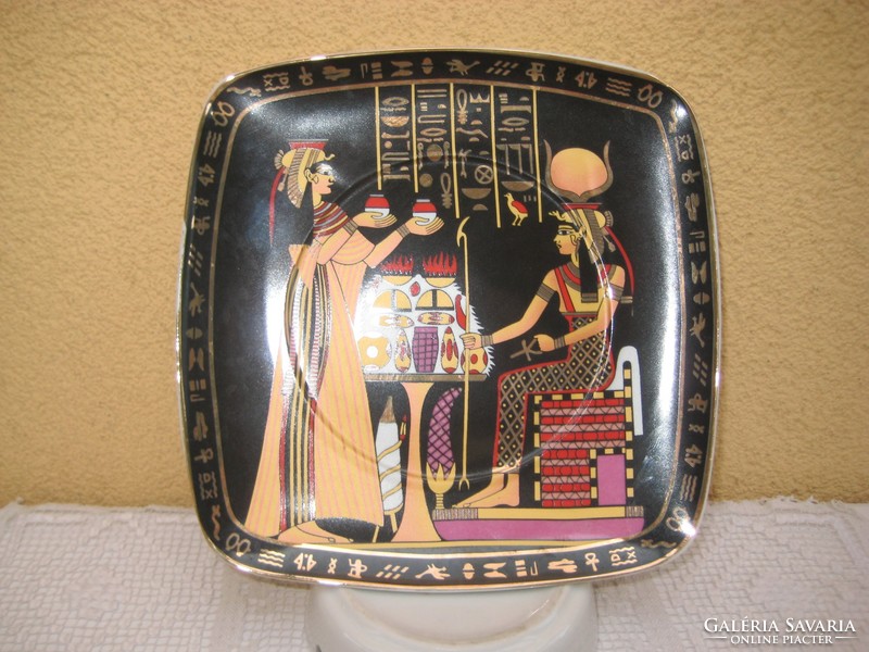 Egyptian, decorative plate, can be hung on the wall, 19.2 cm