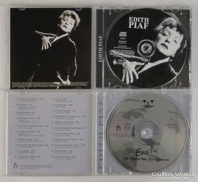 0T252 Edith Piaf CD 2 db