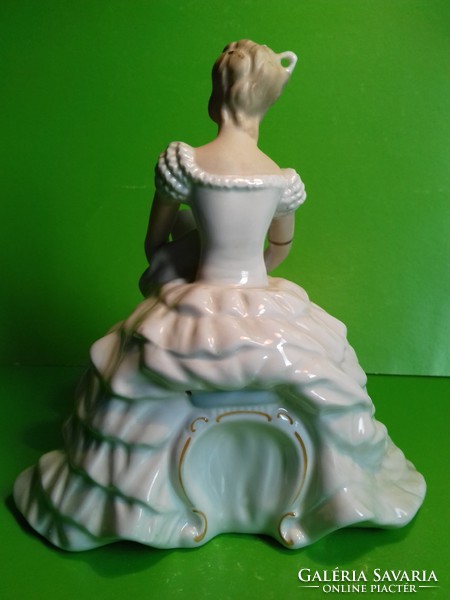 Wallendorf porcelán balerina eredeti jelzett hibátlan