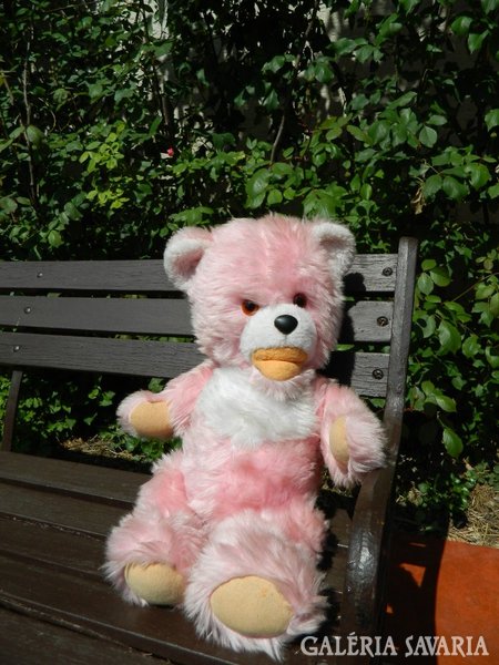 Rare large retro pink teddy bear