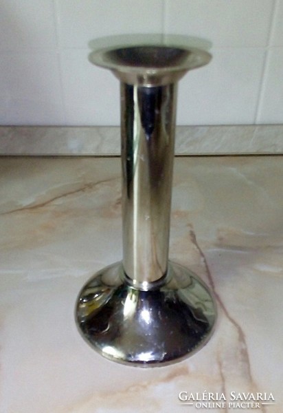 Metal candle holder, 16 cm high