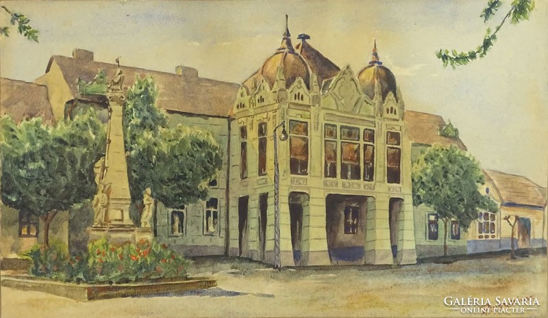 0T510 Pálföldi jelzéssel : Vidéki városháza 1945