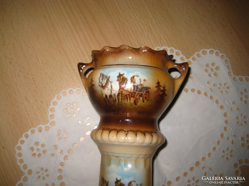 Porcelain decorative bowl 18.5 x 12 cm white color altwien