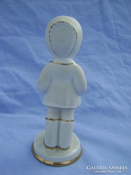  Dora-Lisa-Larson-Sweden-Figure-Statue-Girl-WomanArt-Pottery-Vtg-Signeat